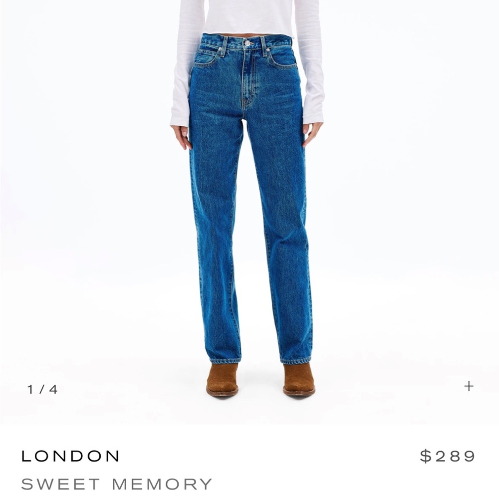 slvrklake dark wash jean
